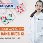 Tuyển sinh đào tạo Văn bằng 2 Cao đẳng Dược Sài Gòn học Thứ 7 CN