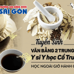 Địa chỉ đào tạo VB2 Trung cấp Y học cổ truyền Sài Gòn chất lượng nhất