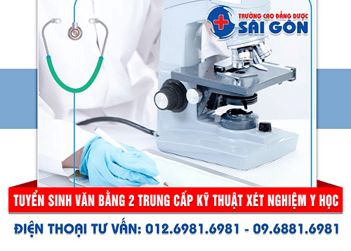 Trường Cao đẳng Dược Sài Gòn đào tạo ngành Kỹ thuật Xét nghiệm Y học Sài Gòn đạt chuẩn Bộ Y tế Trường Cao đẳng Dược Sài Gòn đào tạo ngành Kỹ thuật Xét nghiệm Y học Sài Gòn đạt chuẩn Bộ Y tế