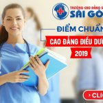 Điểm chuẩn Cao đẳng Điều dưỡng Sài Gòn năm 2019 là bao nhiêu
