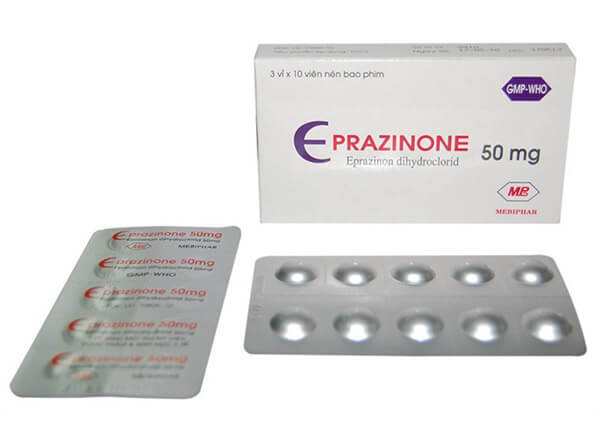 Thuốc Eprazinone được biết đến để trị bệnh viêm đường hô hấp Thuốc Eprazinone được biết đến để trị bệnh viêm đường hô hấp