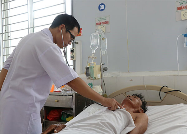 Bệnh nhân điều trị tại Bệnh viện Đa khoa tỉnh Hà Tĩnh Bệnh nhân điều trị tại Bệnh viện Đa khoa tỉnh Hà Tĩnh