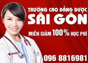 Miễn 100% học phí Trường Cao đẳng Y Dược học Sài Gòn năm 2022